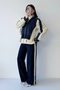 Women's Bird's Eye Detailed Brode Pattern Set - 5