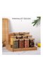 MahMir Glass Jars Set 300ML, MahMir 12 pcs Set Glass Spice Jars with Bamboo Airtight Lids and Labels - 2