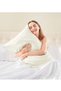 MahMir® Silk Satin Pillowcase for Hair and Skin Queen Ivory White Silk Pillowcase 2 Pack 76L x 51W C - 2