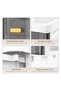 Forthcan Narrow Gap Storage Cabinet, 4-Tier Slim Freestanding Organizer for Bathroom and Toilet, 18c - 4