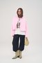 Liora Buttoned Pink Bomber Jacket - 2