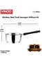 VINOD Tivoli Stainless Steel Saucepan, 1.1 Litre, 14 cm | Sandwich Bottom | Bakelite Handle | Induct - 3