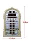 AL-HARAMEEN Digital LED Islamic Mosque Azan Clock For Prayer Silver 23.8 x 38.8cm - 5