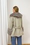 Fur Detailed Cashmere Coat 6-1607 - 8