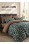 GOLDEN HOME 6 Piece King/Queen/Single size, geometric/lattice pattern duvet cover set. set includes