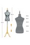 ORTUK 170cm Adjustable Mannequin Female Dress Form, Mannequin Female for Sewing Model Display Torso - 2