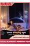 UNUNS Blackout Window Privacy Film,100% Light Sun Blocking Window Sticker,45x200cm Frosted Glass Sta - 4