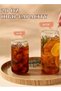 DAMCONME 20oz Glass Cups with Bamboo Lids and Glass Straws – Drinking Glasses Set of 2 - 5