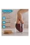 Lushh 3 Piece Glass Food Storage Jar Set With Airtight Bamboo Lid Clear 500ml - 4