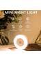 Ceamere Adjustable LED Night Light, LED Bedside Lamp, 3 Color Modes (White, Warm, Cool), Touch-Contr - 2