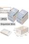 DUNISO 6 Pcs Wardrobe Clothes Organizer,Visible Drawer Organizers，Foldable Closet Organizer - 3