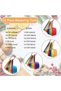 MOMENT 12 Piece Measuring Cups and Spoons Set, Colored Kitchen Measure Tools, Durable Nesting Cups a - 3