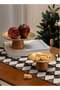 HOOPZOZA 3PCS Stainless steel party plate Set Stainless Steel Cupcake Stand Home decoration tray Des - 4