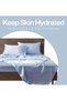 MahMir® Silk Satin Pillowcase for Hair and Skin Queen - Light Blue Silk Pillowcase 2 Pack 76L x 51W - 4