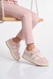 Powder Velcro Tape Girls' Walking and Sports Shoes Sneaker Coop F