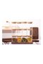 XiuWoo 12-Piece Food Storage Glass Jars with Bamboo Airtight Lids Clear 150ml - 5