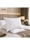 GORA Bed Pillow Set of 2, Hotel Pillow for Bed, 50 × 70 cm Sleeping Pillows, Hollow Fiber Filling, C - 2