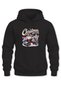Unisex New Year's Themed Christmas Ski Club 1986 Polar Bear Printed Hooded Sweatshirt Hoodie
