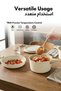 Carote 24-Piece Nonstick Cookware Set with Detachable Handle, Stackable Pots & Pans, PFOA-Free Alumi - 3