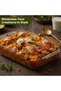 3Diamonds Glass Baking Dish 2L (Large Size) for Cooking, Baking and Roasting, Casserole Dish, Baking - 4