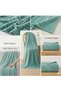 T G H Striped Flannel Fleece Blanket Plush Throw Blanket Super Soft Blanket King Size(220x240) For B - 4