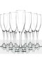 3Diamonds Champagne Glass Set of 6, 6.7 oz (190 ml )champagne glasses, Luxury wine glasses for picni