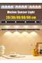 MITOYO Motion Sensor Light - Aluminum Alloy LED Light - Cordless Under Cabinet Light - White, Warm,