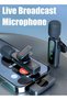 DUNELIFE Professional Wireless Lavalier Microphone for iPhone , iPad, Android - 2-Pack with USB-C In - 2