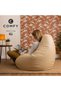 COMFY CLASSIC PVC ADULT BEAN BAG BEIGE