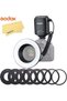 ML-150II ML150II Macro LED Ring Flash Speedlite GN12 0.1-2s Recycle Time 5800K±200K for Sony C