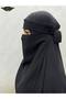 3 Pieces Hijab Medina Silk Eye-Veiled Veil Nikab - 3