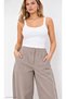 Pocket Detailed Barrel Cut Trousers - 4