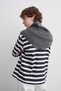 Knitwear Plain Shawl Gray - 3