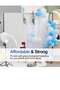 GUDOO 3M X 2M Backdrop for Photography White Photo Background Screen for Photo Video Studio Photosho - 3