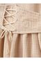 Bohemian Wind Cotton Corset Detailed Design Girls' Dress - 5