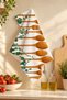 Cute Spoons Dish Drying Towel 35X50 cm Cotton Patterned Kitchen Cloth - 5