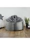 COMFY CLASSIC VELVET BEAN BAG GREY LARGE - 3
