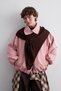 Knitwear Plain Shawl Brown