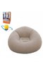Lee Yon Inflatable Bean Bag Chair with air pump, Khaki, 103 x 60 cm