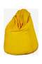 Luxe Decora PVC Bean Bag Yellow 90cm - 2