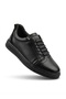 Berlanty 8300 Black Genuine Leather Orthopedic Non-Slip Sole Winter Men's Shoes - 2
