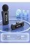 BOYA BY-V10 Wireless Lavalier Microphone with USB-C Port, Noise Cancelling, 100M Transmission Range, - 4