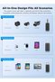 BOYALINK Dual-Channel Wireless Noise Reduction Lavalier Microphone with Portable Charging Case, Ligh - 2
