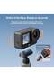 ULANZI 16.14in MT95 Mini Extension Rod Tripod for DJI Osmo Action 6/Nano | Magnetic Quick Release, D - 4