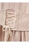 Bohemian Wind Cotton Corset Detailed Design Girls' Dress - 4
