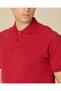 Men Red Basic Polo Shirt - 4