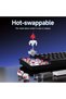 Nacodex NK61 Mechanical Keyboard, Gaming Keyboard, Red Switches, RGB Lighting Effects, USB-C Port, 6 - 2