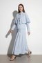 3-Piece Cape Set with Buckle Detail - 3