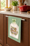 Kitchen Decorative Kitchen Towel 35X50 cm Digital Printed Cotton Hand Drying Cloth - 2
