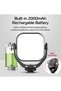 ULANZI VL66 Bi-Color Adjustable Rechargeable 2500-6500K - Mini Video Portable Light on Cam, 2000mAh - 3